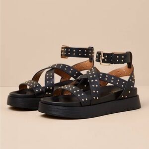 Lulus Studded Platform Sandal